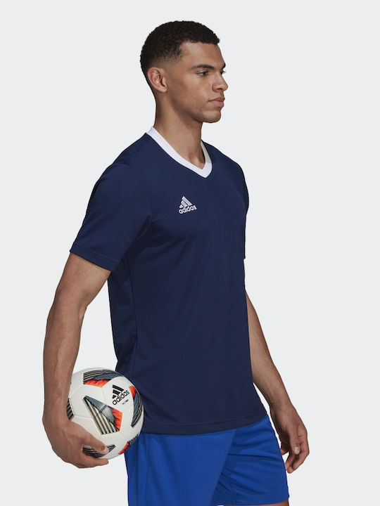 Entrada 22 Aeroready Athletic T-shirt Team Navy Blue