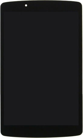 Screen & Touch Mechanism Replacement Part μαύρος (LG G Pad 8.0 V480/V490)