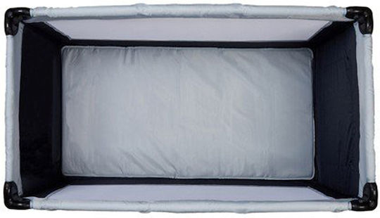 Baby Adventure Holiday Aluminium Playpen 2 Levels Gray 120x60cm