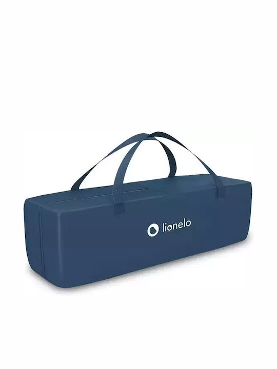 Lionelo Stefi Playpen with Mattress Navy Blue 125x65cm
