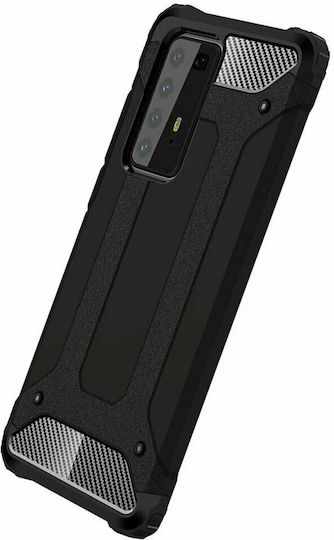 Hurtel Back Cover Πλαστικό Μαύρο (Huawei P40)