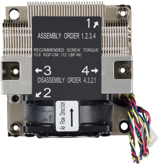 Supermicro SNK-P0068AP4 Ψύκτρα Επεξεργαστή για Socket 3647