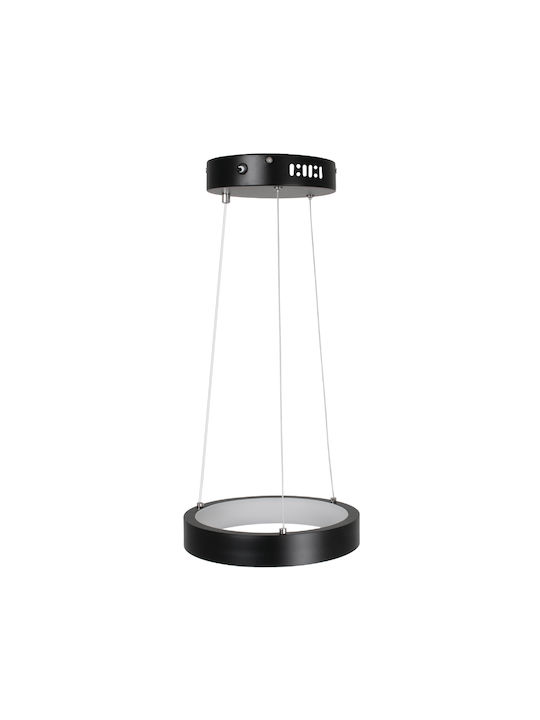 GloboStar Nemesis Pendant Light Black 31x31cm