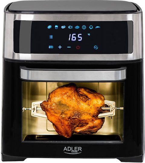 Adler Electric Countertop Oven 13lt No Burners Hot Air