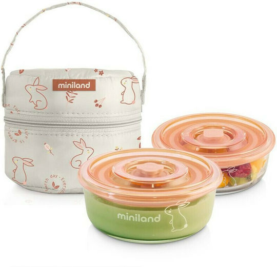 Miniland Pack 2 Go Baby Thermos for Food 330ml