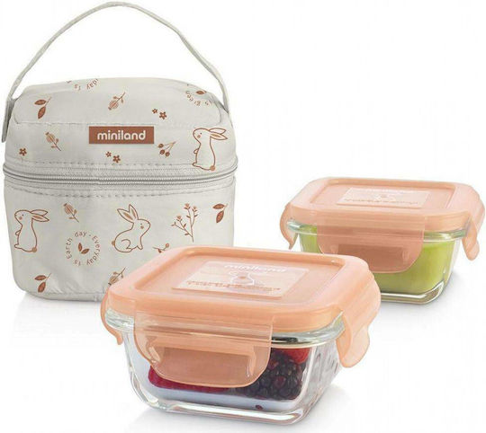 Miniland Pack 2 Go Βρεφικό Θερμός Φαγητού 160ml