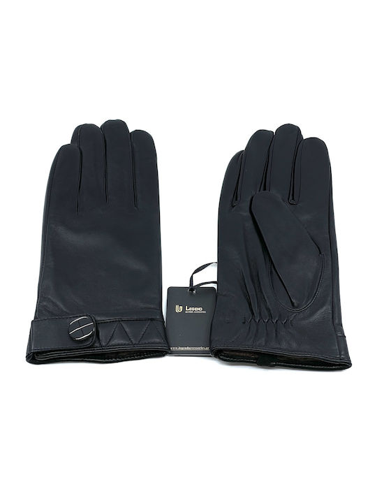 Schwarz Leder Handschuhe Berührung