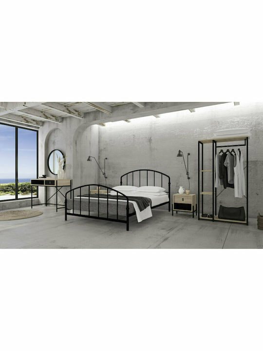 Liberta Mode Rack Pentru Îmbrăcăminte Din Metal Negru 90x40x167cm