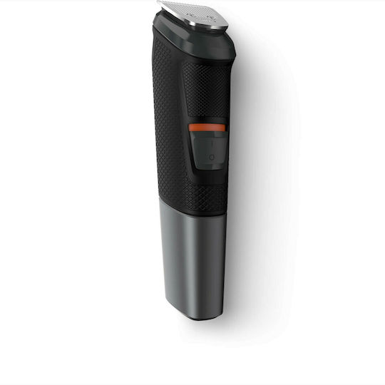 Philips Multigroom Series 5000 Σετ Επαναφορτιζόμενης Κουρευτικής Μηχανής Μαύρο MG5720/15