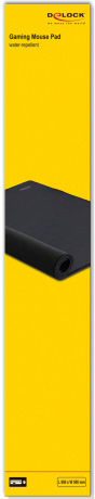 DeLock 12027 Gaming Mouse Pad XXL (900mm) Μαύρο 12027