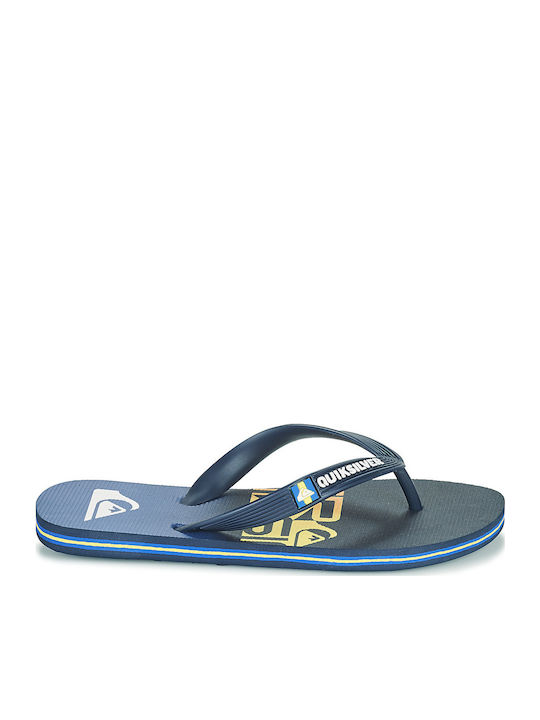 Kids' Flip Flops Blue Molokai Art