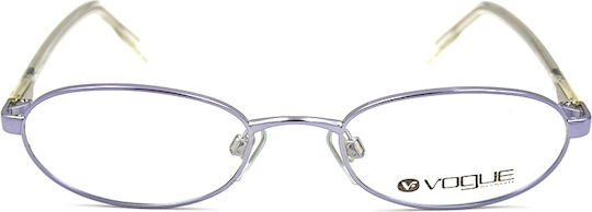 Vogue Women's Metal Prescription Eyeglass Frame Purple VO3414 596