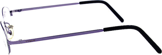Vogue Women's Metal Prescription Eyeglass Frame Purple VO3452 596