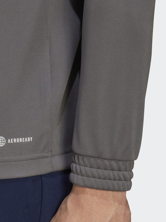 Entrada 22 Aeroready Long Sleeve Sweater Gray