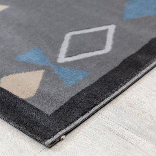 Ezzo A652ACD Kinder Teppich Gray 160x230cm Dicke 6mm