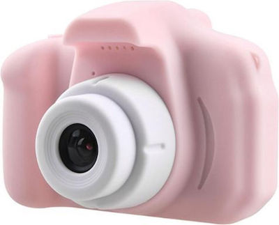 Denver KCA-1330 Compact Φωτογραφική Μηχανή 40MP με Οθόνη 2" και Ανάλυση Video Full HD (1080p) Ροζ