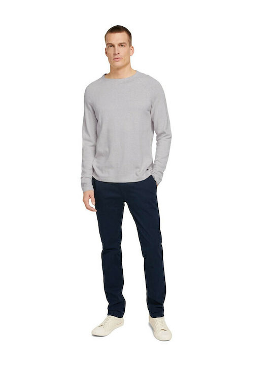 Pantalon Bărbați Chino Elastic Regular Fit Albastru Marin