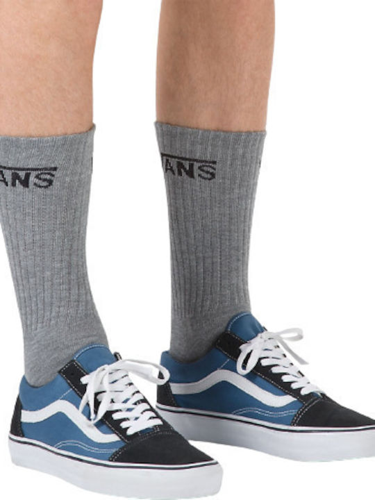 Vans Classic Crew Men's Solid Color Socks Gray 3Pack