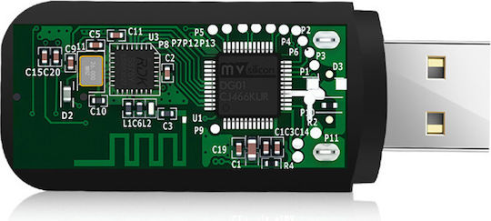 Earldom Bluetooth Αυτοκινήτου Universal 3.5mm για το Ηχοσύστημα (AUX / Audio Receiver / με USB θύρα Φόρτισης)