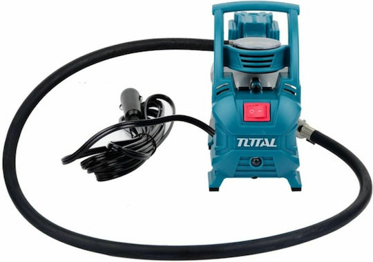 Total Τρόμπα Αυτοκινήτου 140PSI με Καλώδιο Αναπτήρα 12V
