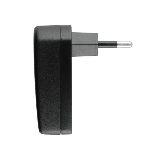 Volte-Tel Φορτιστής Χωρίς Καλώδιο με Θύρα USB-A Μαύρος (2 LED)