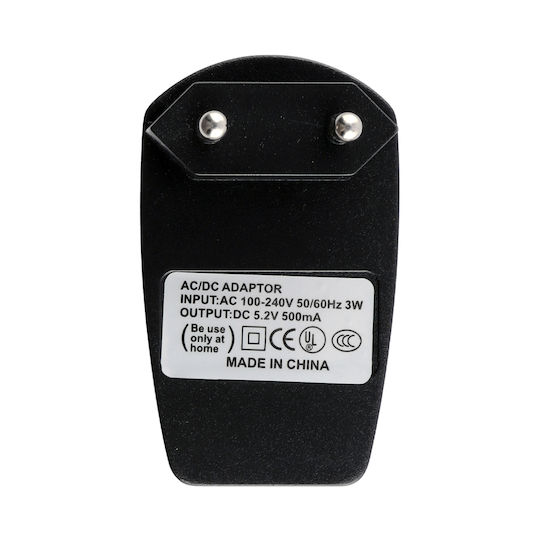 Volte-Tel Φορτιστής Χωρίς Καλώδιο με Θύρα USB-A Μαύρος (2 LED)