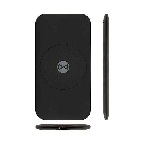 Forever Ασύρματος Φορτιστής (Qi Pad) και Καλώδιο USB-C 15W Μαύρος (WDC-115)