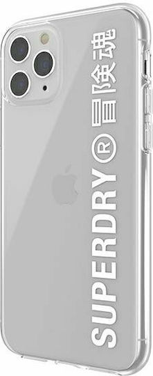 Superdry Snap Back Cover Σιλικόνης Λευκό (iPhone 11 Pro Max)