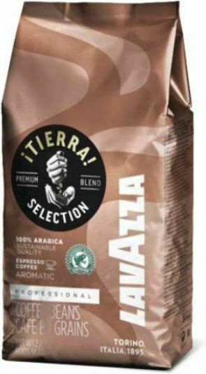 Lavazza Espresso Coffee Arabica Tierra Whole Beans 1kg