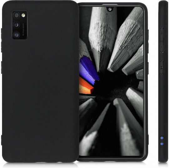 KWmobile Soft Flexible Back Cover Σιλικόνης Μαύρο (Galaxy A41)