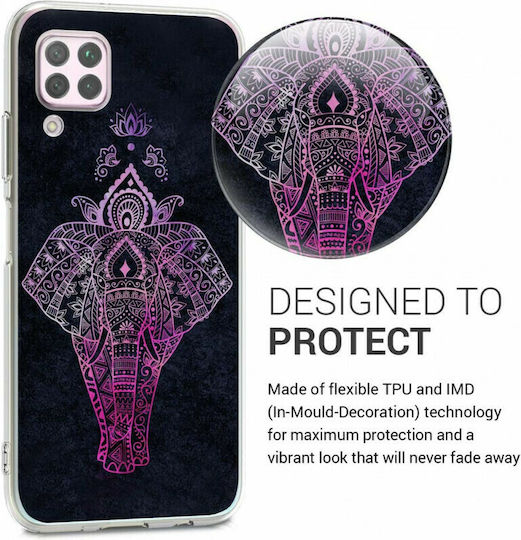 KWmobile Back Cover Silicone Pink (Huawei P40 Lite)