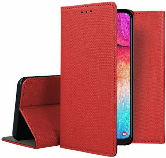 Book Δερματίνης Κόκκινο (Galaxy A50)