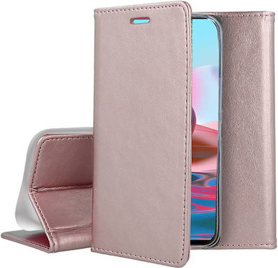 Carte Piele artificială Rose Gold (Redmi Note 10 / 10s / Poco M5s)