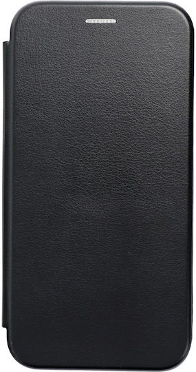 Forever Buchen Sie Synthetisches Leder Schwarz (Galaxy S10)