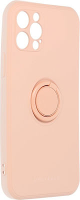 Roar Amber Silicone Back Cover Pink (iPhone 12 / 12 Pro)