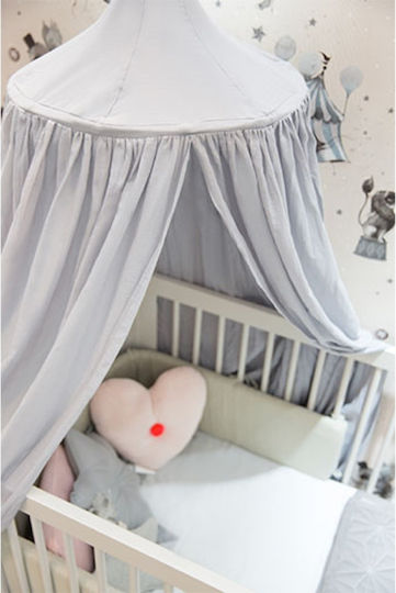 Larisa & Pumpkin Baby Mosquito Net for Room Gray