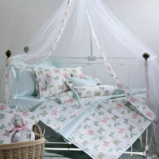 Down Town Home Baby Mosquito Net for Crib Multicolour
