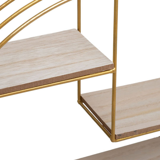 Shelf 166731B Gold Beige 39.3x10.5x36cm
