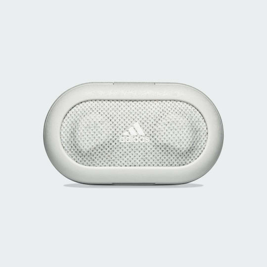 adidas Fwd02 Bt Earbuds Bluetooth Handsfree Earphones with Sweat Resistance and Charging Case Clear Grey