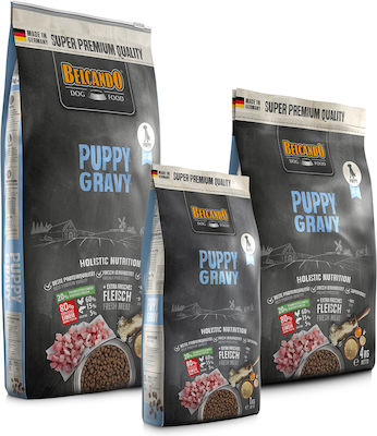 Belcando Puppy Gravy 12.5kg Ξηρά Τροφή χωρίς Σιτηρά για Κουτάβια με Πουλερικά και Ρύζι