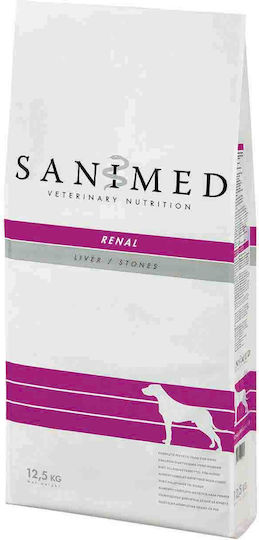 Sanimed Renal (kd, Ld) 12.5kg Ξηρά Τροφή για Ενήλικους Σκύλους με Πουλερικά και Ρύζι