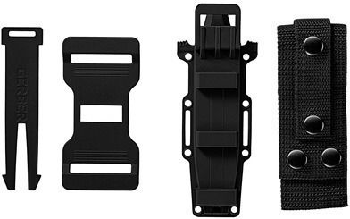Gerber Strongarm Μαχαίρι Επιβίωσης Μαύρο σε Θήκη