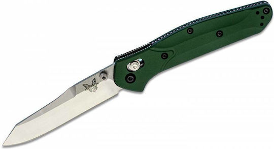 Benchmade Osborne Джобно ножче Зелен в Калъф