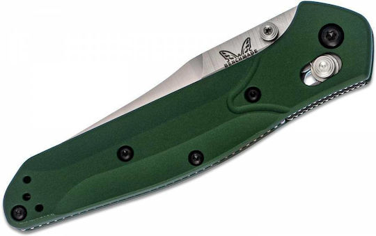 Benchmade Osborne Джобно ножче Зелен в Калъф
