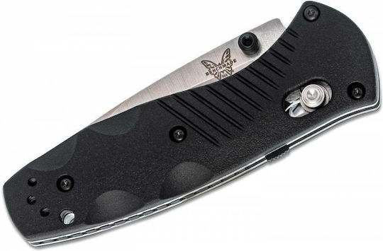 Benchmade Mini Barrage Pocket Knife Gray in Sheath