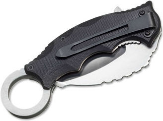 Boker Magnum Alpha Kilo Karambit Black with Blade made of Steel