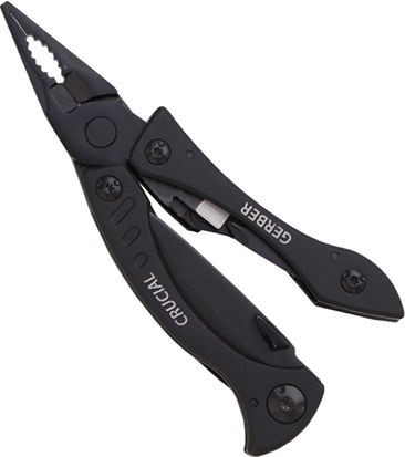 Gerber Crucial Tool Πολυεργαλείο Black Multi σε Θήκη (Διάφορα Χρώματα)