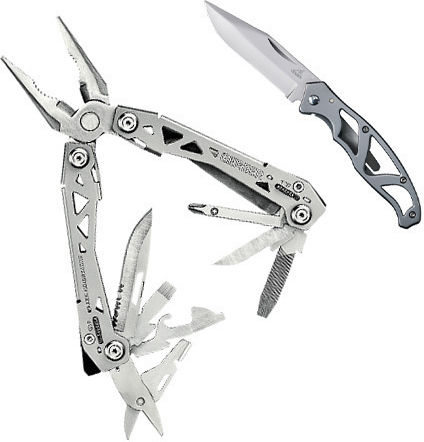 Gerber Suspension NXT Πολυεργαλείο Γκρι σε Θήκη + Σουγιάς Paraframe