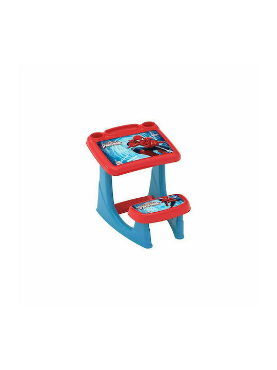 Spiderman Kids Desk for Painting made of Plastic Multicolour