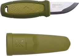 Morakniv Eldris mit Feuer-Set Überlebensmesser Grün in Scheide
